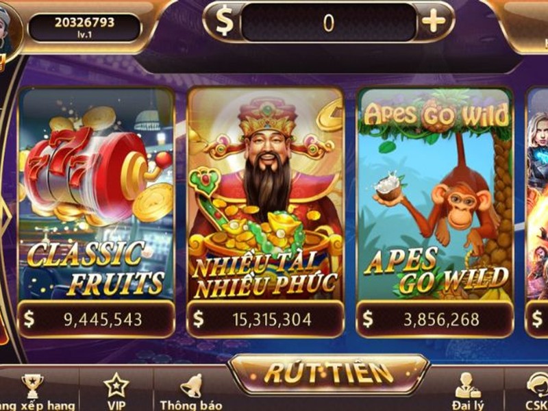 Trò chơi slot cổ điển với biểu tượng trái cây