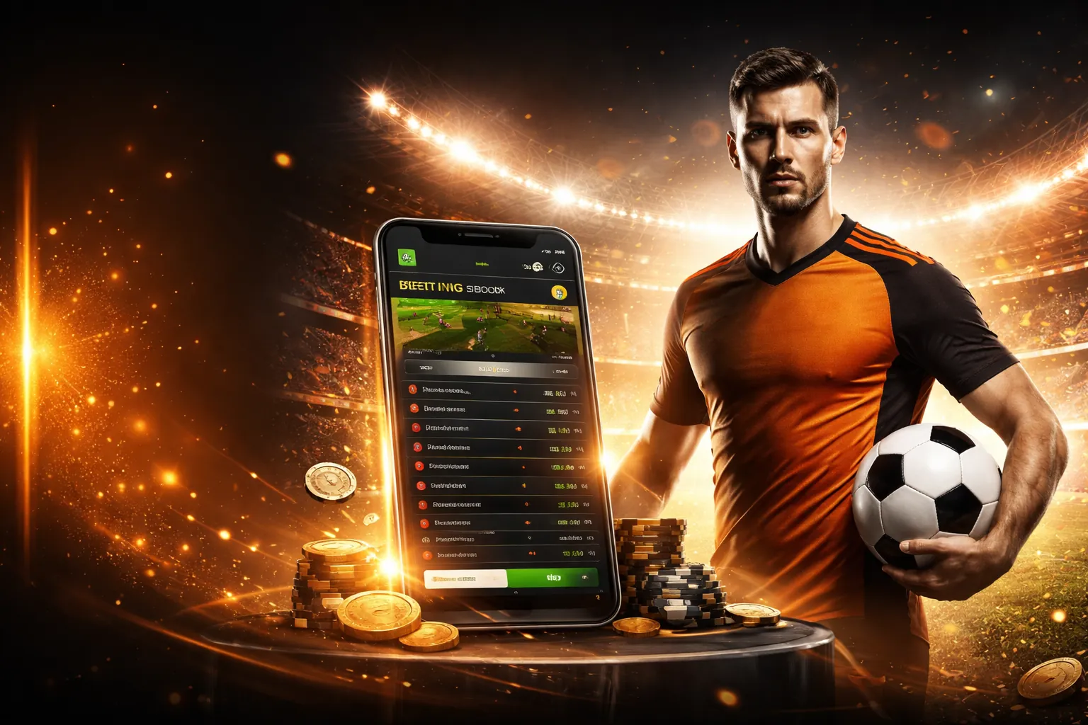 Hình ảnh sân vận động với ưu đãi thể thao độc quyền của j9bet